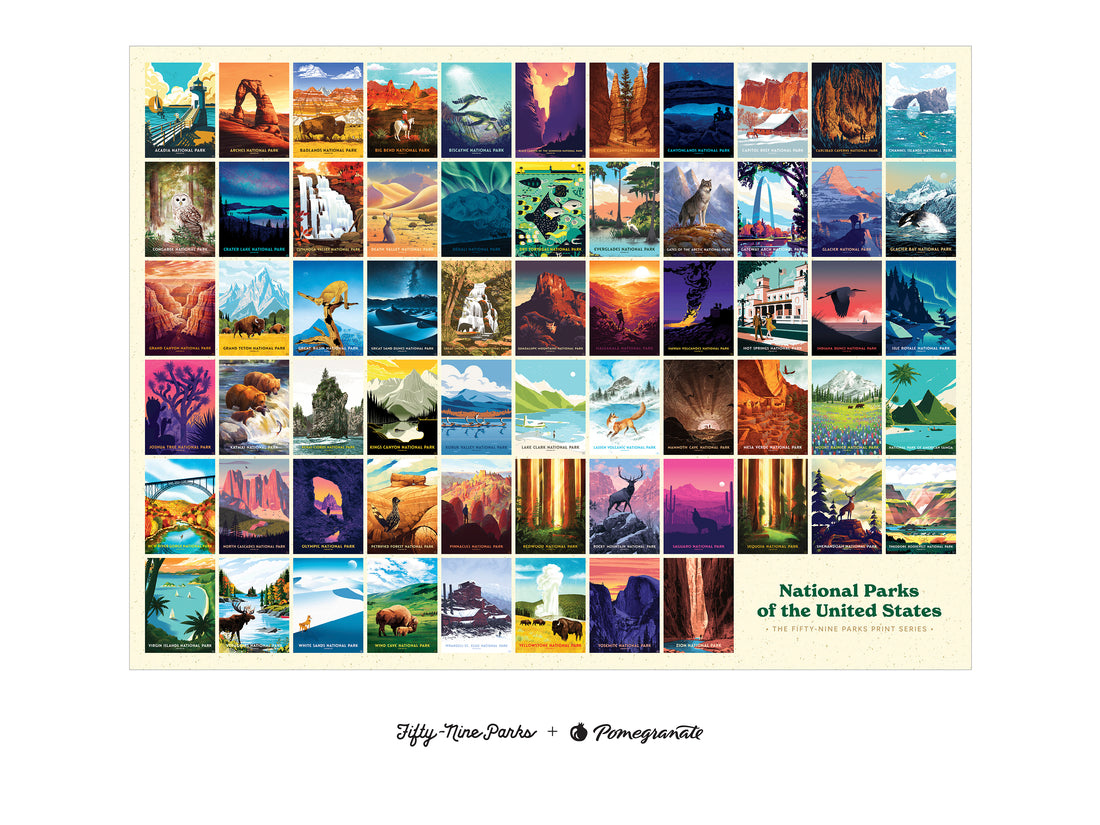 US National Parks Puzzle