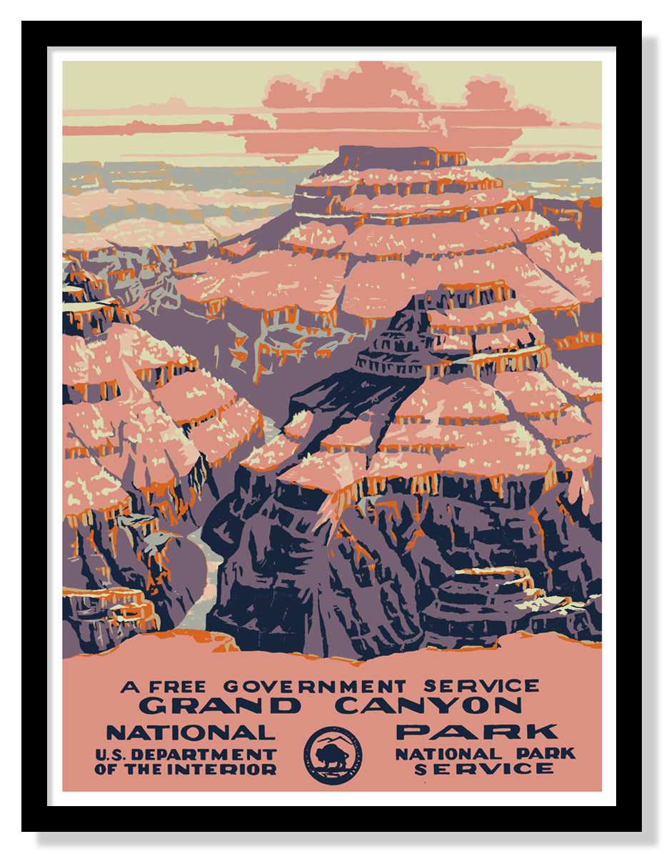 Grand Canyon National Park WPA Poster