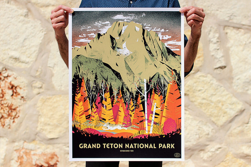 Grand Teton National Park Poster