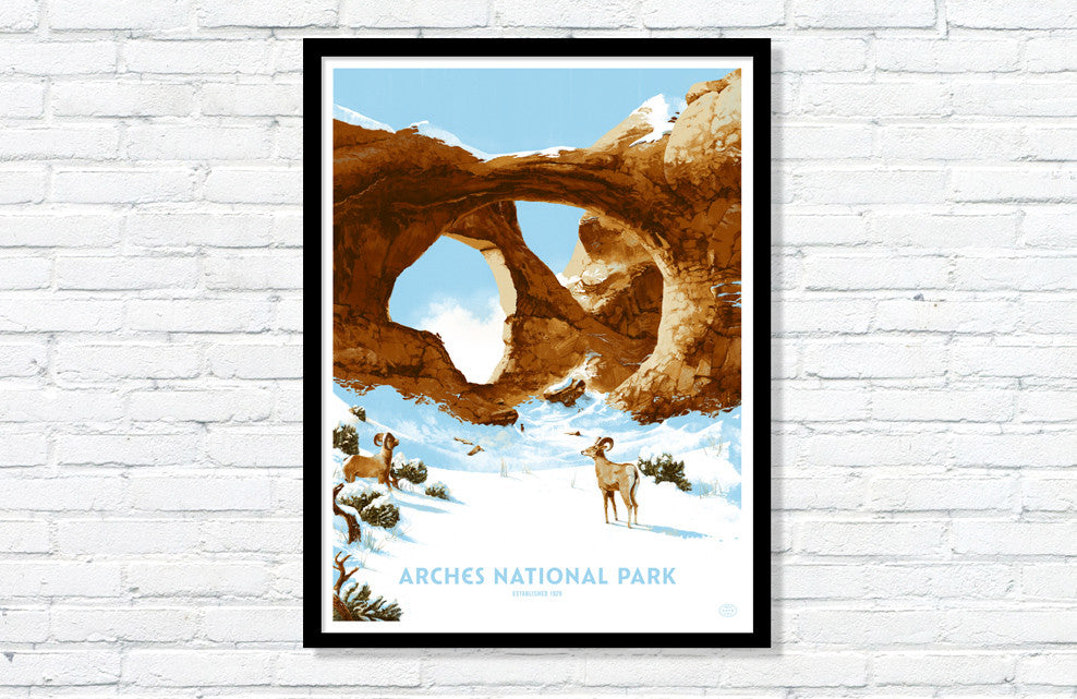 Arches National Park Poster