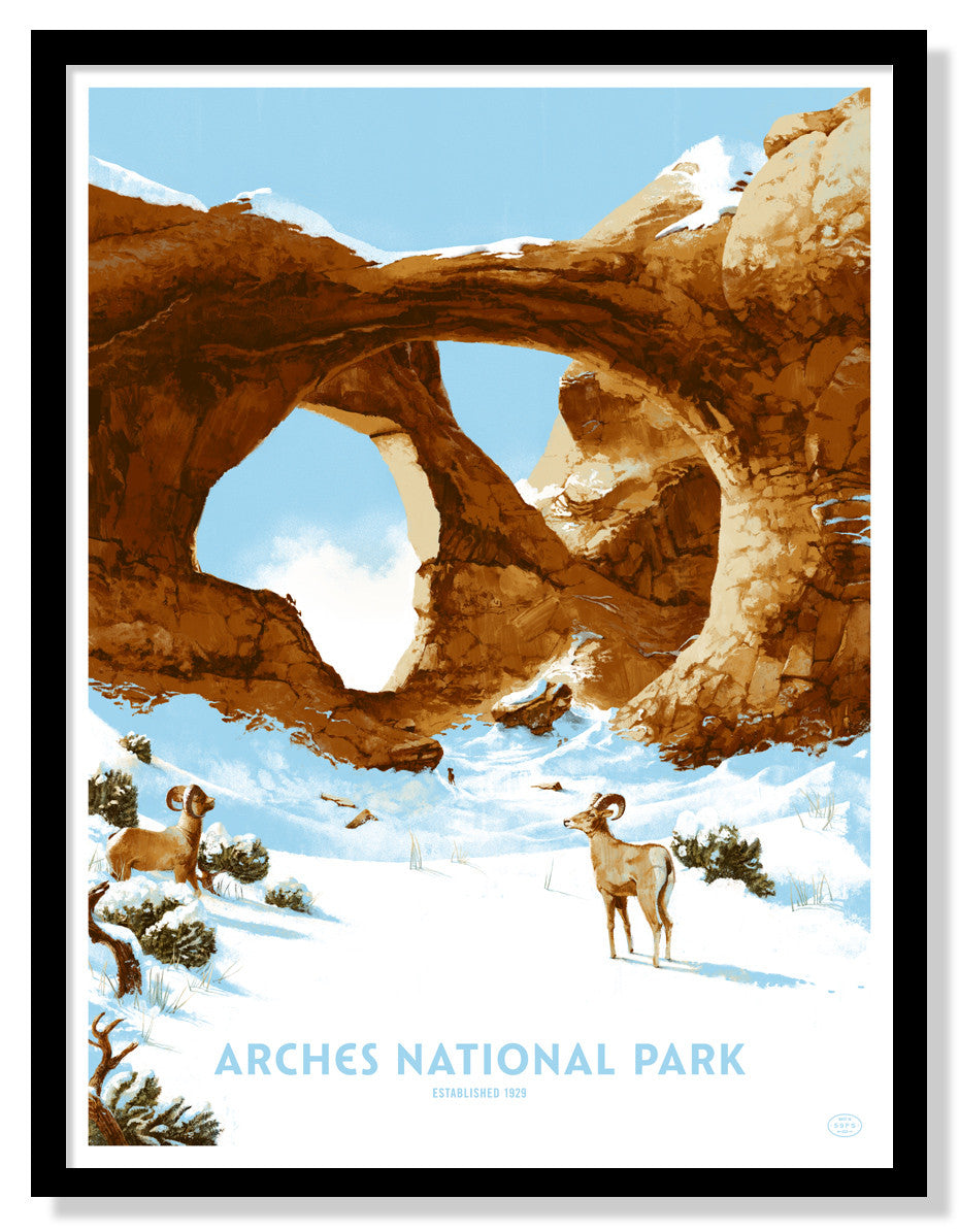 Arches National Park Poster