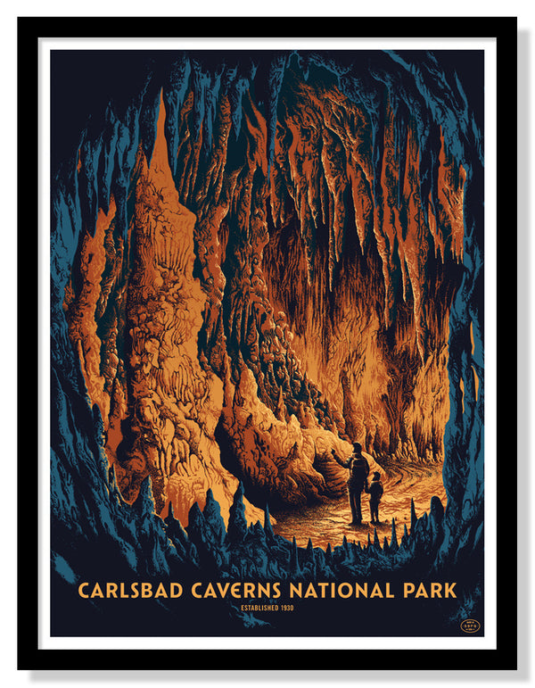 Carlsbad Caverns National Park Poster