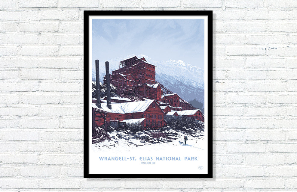 Wrangell — St. Elias National Park Poster