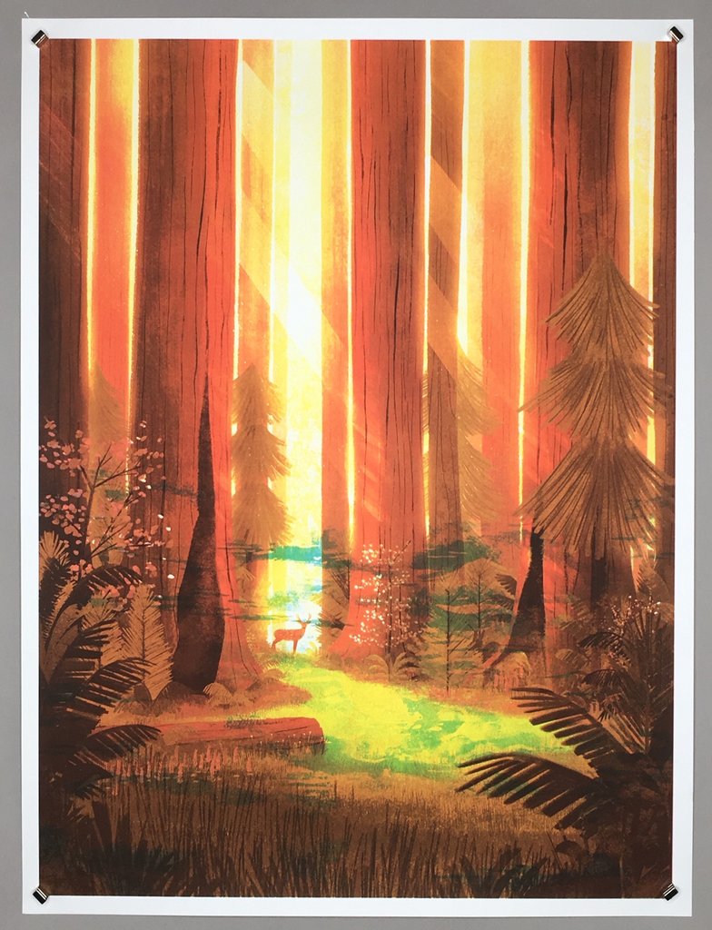 Fifty-Nine Parks Test Print