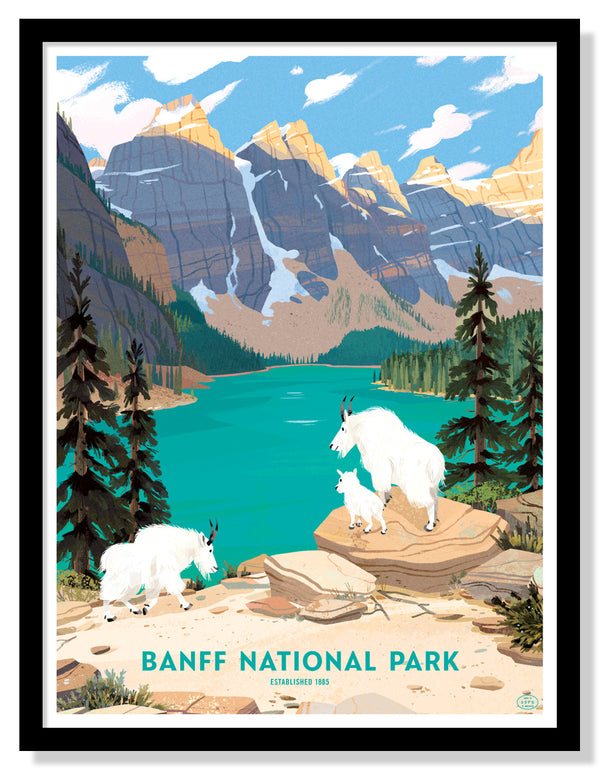 Banff National Park Poster