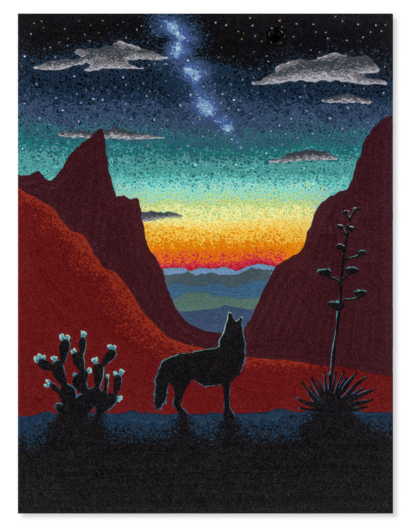 Big Bend National Park (Original Fabric Piece)