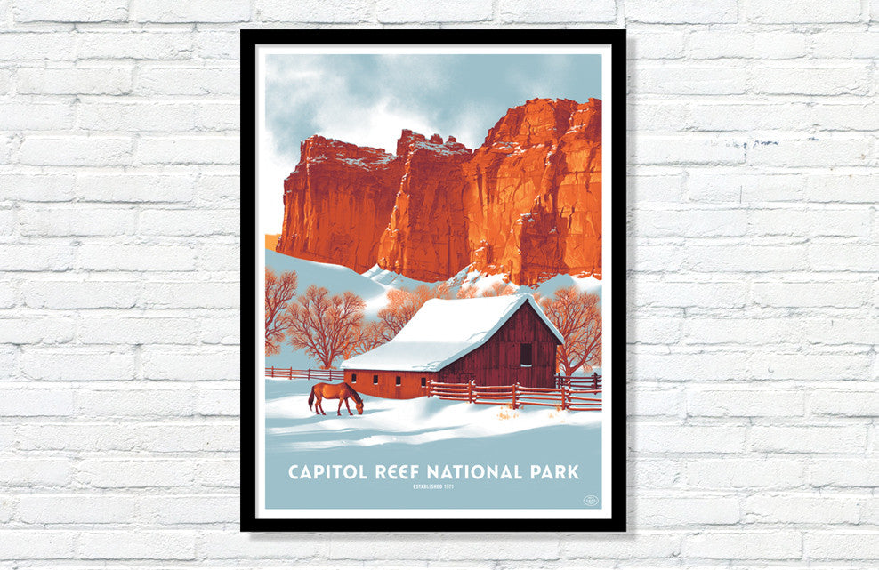 Capitol Reef National Park Poster