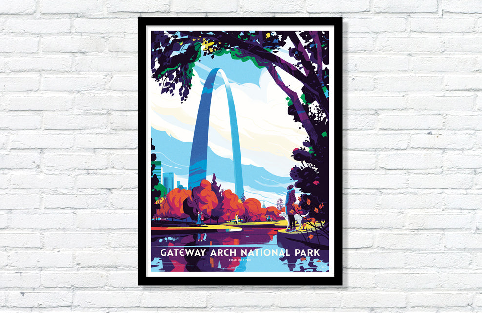 Gateway Arch National Park Poster