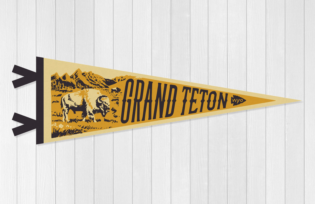 Grand Teton National Park Pennant