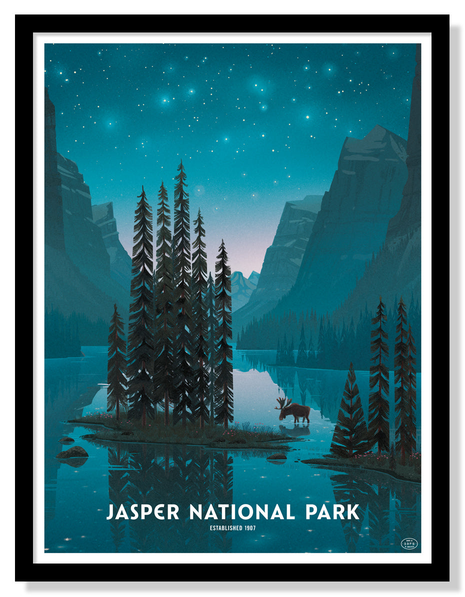 Jasper National Park Poster