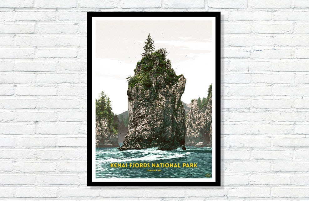 Kenai Fjords National Park Poster