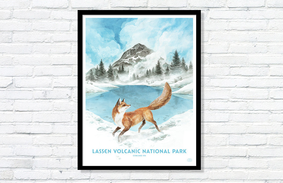 Lassen Volcanic National Park Poster