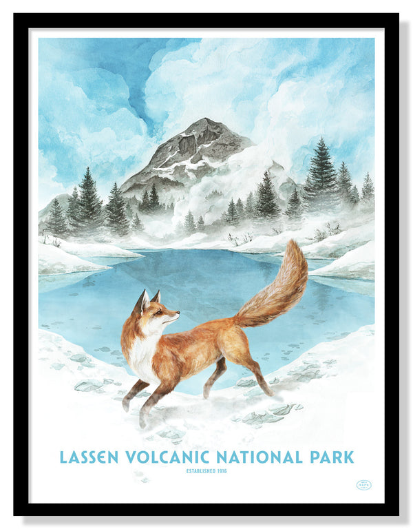 Lassen Volcanic National Park Poster