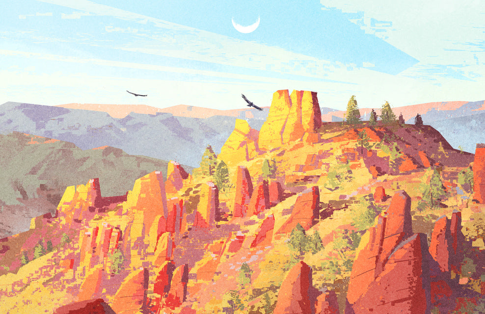 Pinnacles National Park Poster