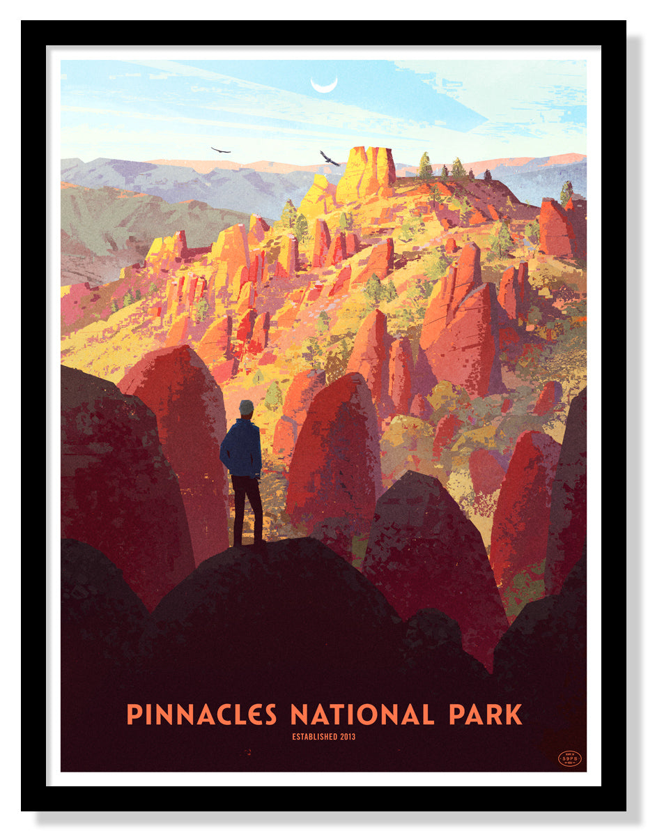 Pinnacles National Park Poster