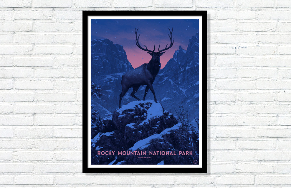 Rocky Mountain National Park Poster