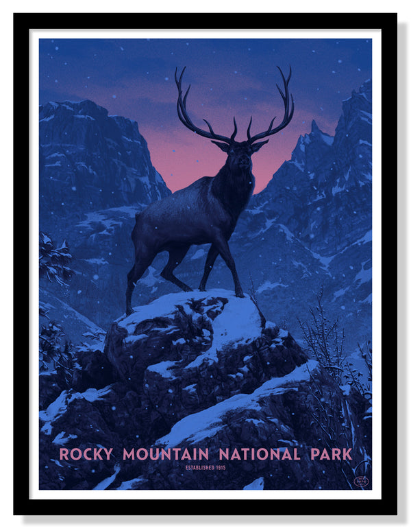 Rocky Mountain National Park Poster