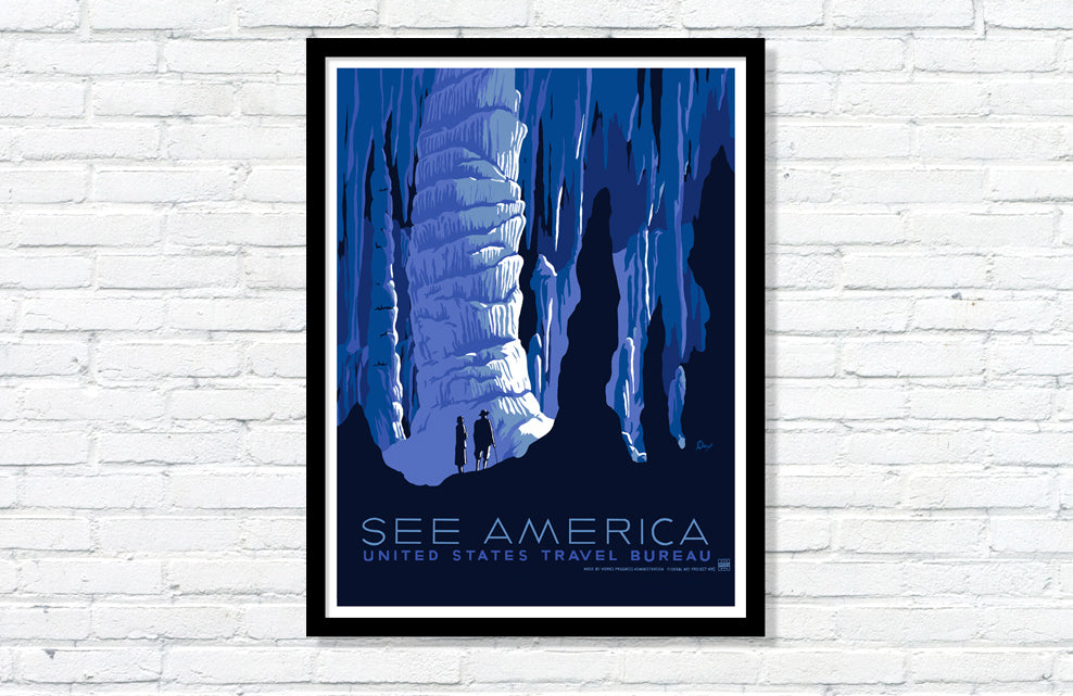 See America WPA Poster