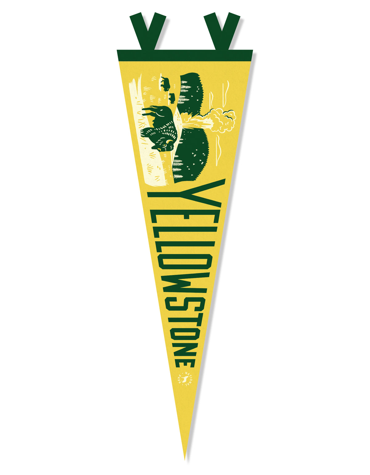 Yellowstone National Park Pennant