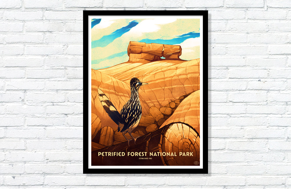 Petrified Forest National Park Poster (Large Timed Edition)